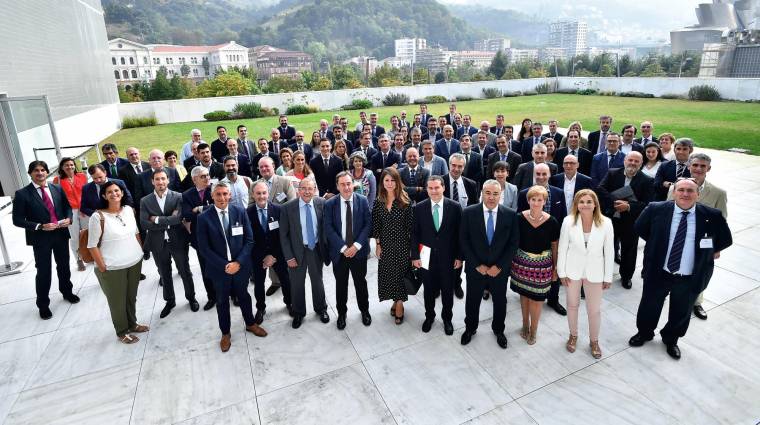 Presentación de la Federación de Logística y Movilidad del País Vasco en Bilbao el 12 de septiembre de 2018. Foto J.P.