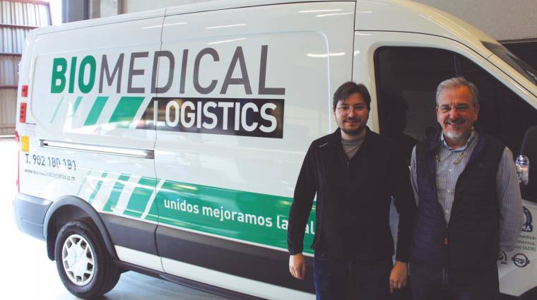 Gerard Gómez, responsable de IT, y Francesc Gómez, CEO de Biomedical Logistics. Foto M.V.
