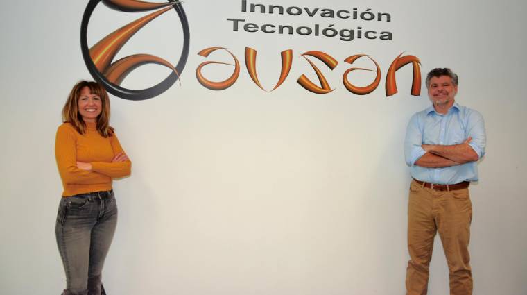María Cortés Ponsoda, directora comercial; y Jorge Pérez Navarrete, gerente de Zausan Innovación Tecnológica. Foto R. T.