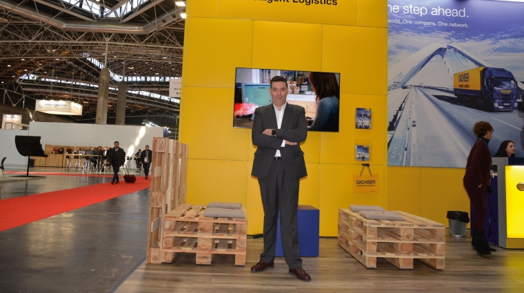 Miguel Ángel Moreno, director de la oficina de Dachser en Valencia. Foto: Raúl Tárrega.