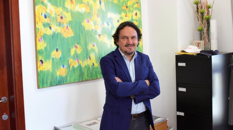Antonio Torregrosa, director general de la Fundación Valenciaport. Foto Loli Dolz.