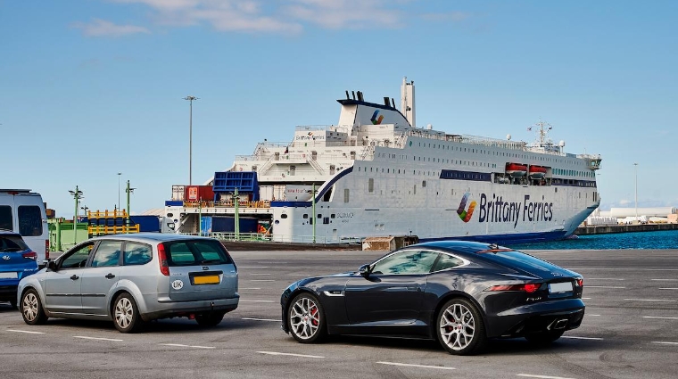 El ferry “Salamanca” de Brittany Ferries conecta el Puerto de Bilbao con Rosslare, en Irlanda.