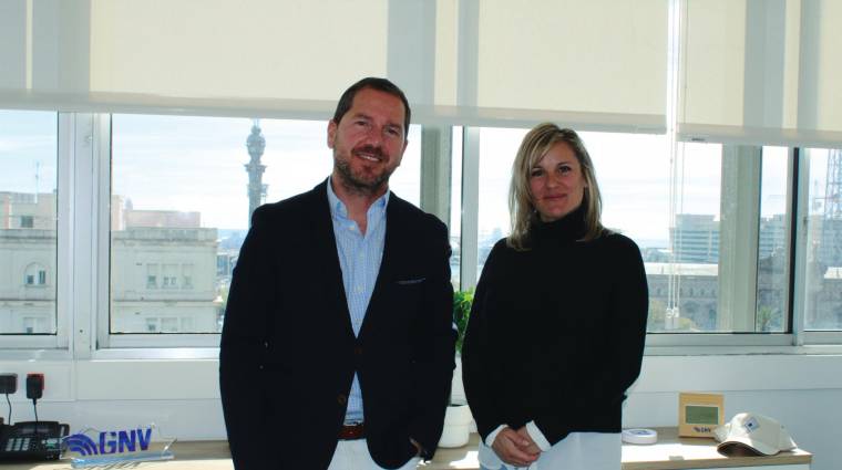 Javier Oliver, consejero ejecutivo; y Sabrina Llopis, Branch Manager Barcelona de Grupo Verlio. Foto M.V.