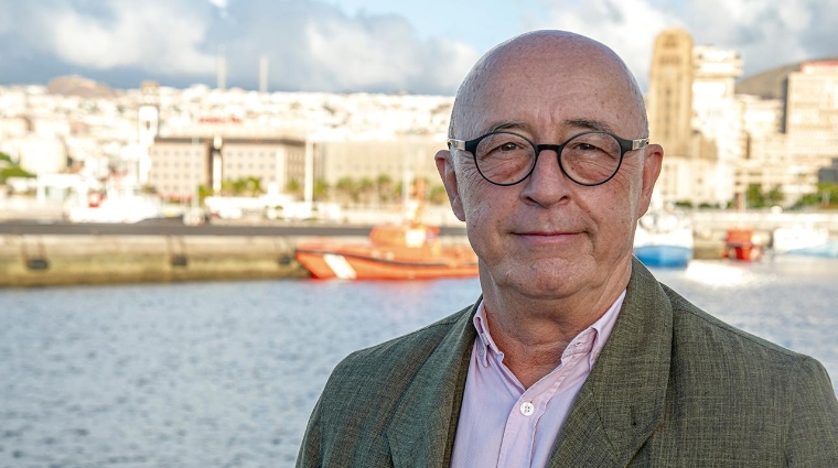 Pedro Suárez, presidente de la Autoridad Portuaria de Santa Cruz de Tenerife.