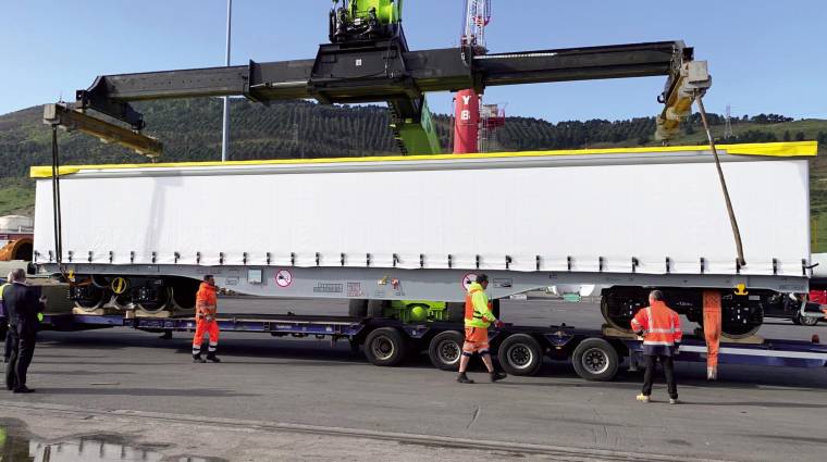 El proyecto ferroviario que gestiona Lamaignere arrancó ayer en la terminal de Toro y Betolaza del Puerto de Bilbao y se prolongará hasta mediados de 2023.