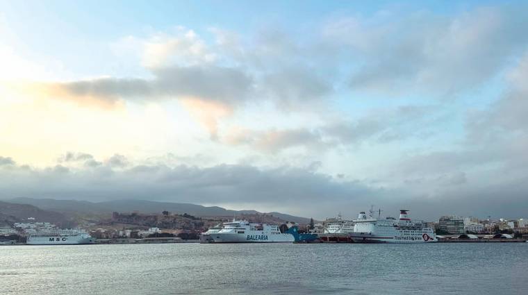 Las navieras que han operado durante la OPE 2023 son Armas, Trasmediterránea, Baleària y GNV.