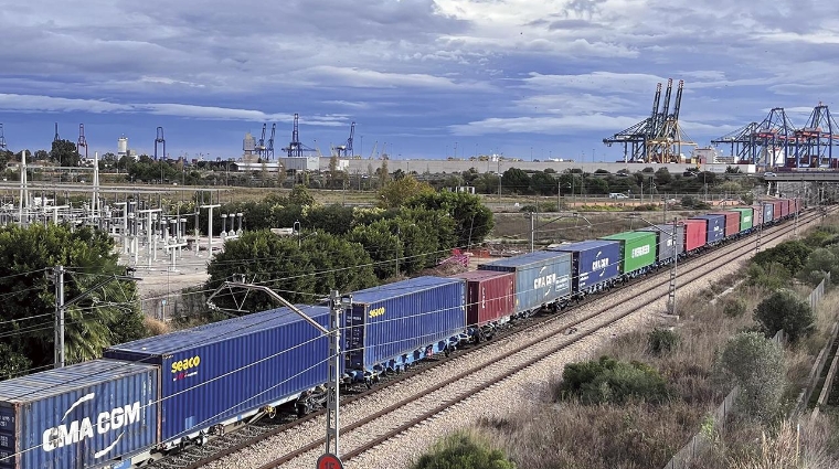 La apuesta por el ferrocarril es un claro compromiso de Valenciaport por la sostenibilidad ambiental y la lucha contra la descarbonización.