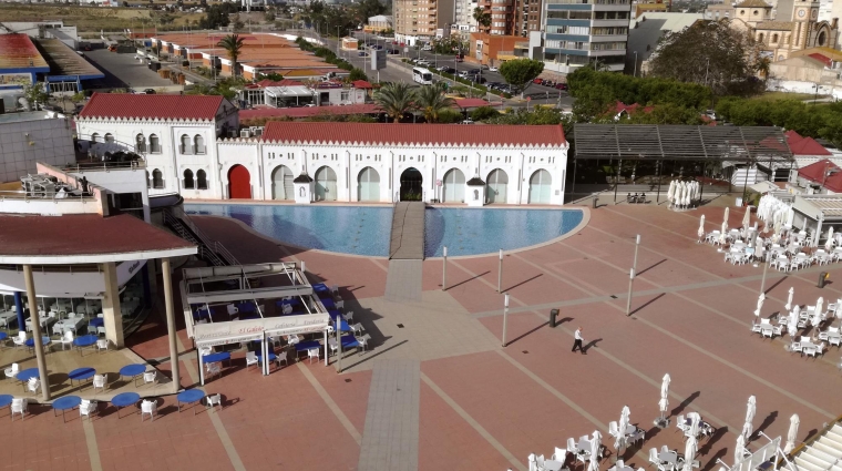 Proyecto de remodelación del edificio Moruno y Plaza del Mar. Fuente: PortCastelló.