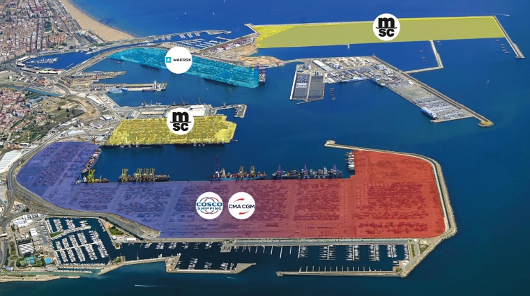 Las Big Four dibujan el nuevo mapa de Valenciaport