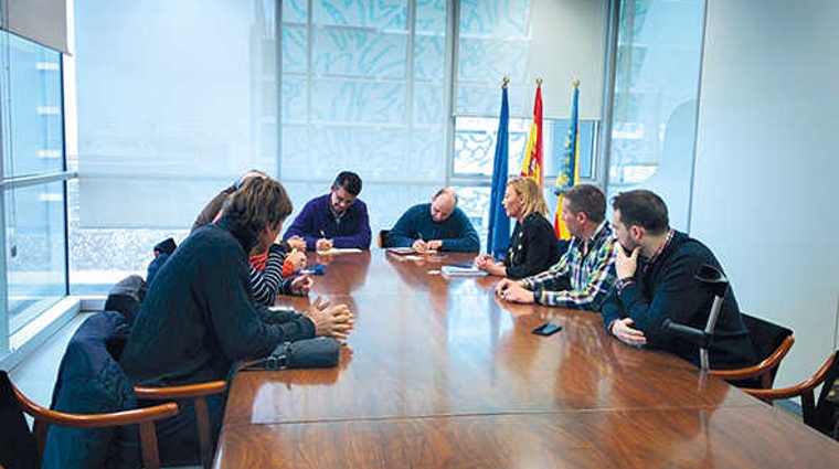 Representantes de ATDAPA se entrevistaron con Joan Piquer, director general de Cambio Clim&aacute;tico y Calidad Ambiental.