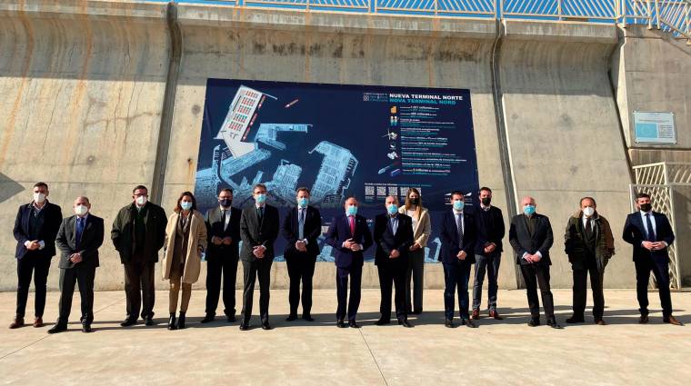 Los empresarios y representantes institucionales de Castilla-La Mancha conocieron el proyecto de la Ampliación Norte.