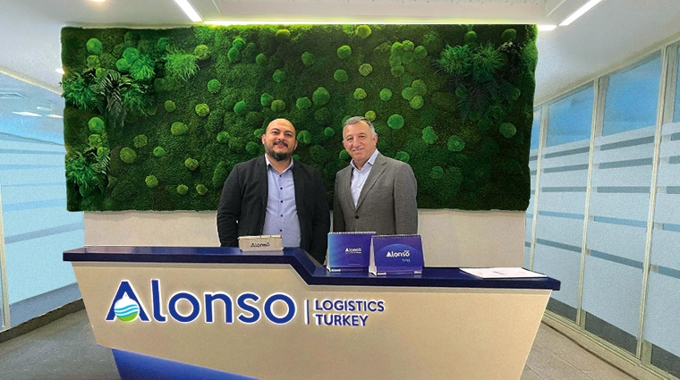 Murat Karaman, director de Alonso Logistics Turkey, y Pedro López, CEO de Alonso Forwarding.