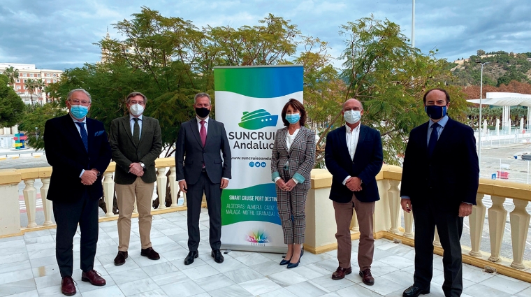 Miembros de la Junta Directiva de Suncruise Andaluc&iacute;a.