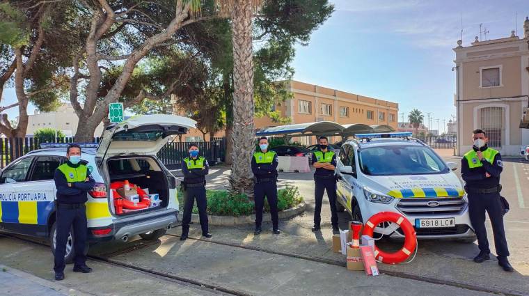 La totalidad de vehículos patrulla de la Policía Portuaria de la Autoridad Portuaria de Castellón ha renovado e incrementado sus medios.