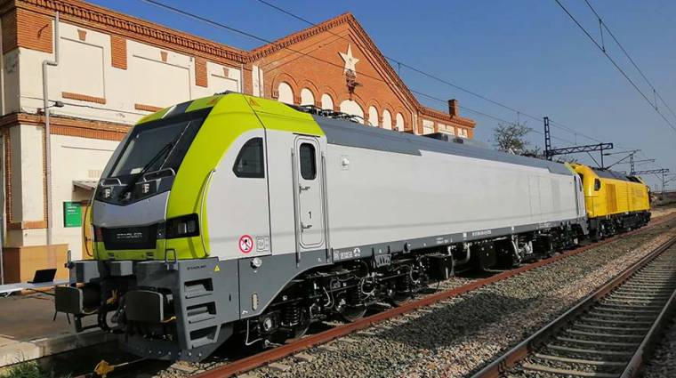 Captrain y Stadler Valencia inician las pruebas de las locomotoras el&eacute;ctricas EURO6000.