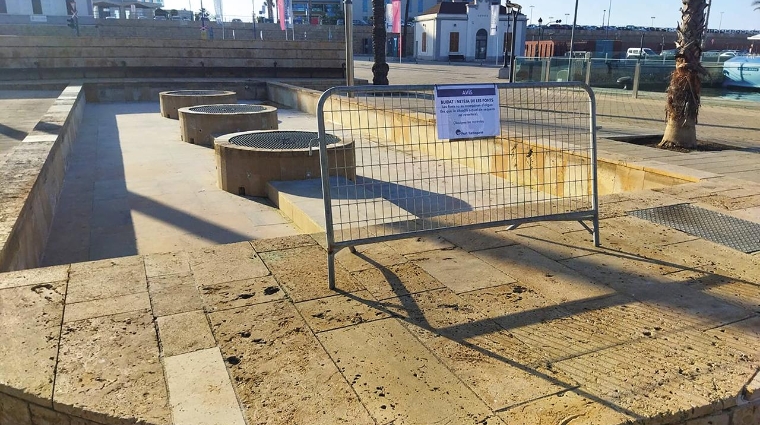 A causa del escenario actual de sequía en todo el territorio las fuentes se mantendrán sin agua durante este verano.