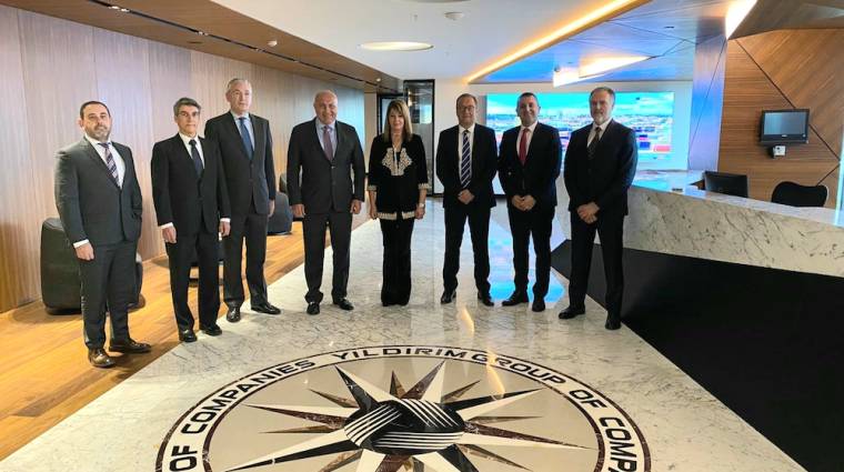 Una delegaci&oacute;n de la Autoridad Portuaria de Huelva mantuvo un encuentro con la directiva del Grupo Yildririm en Estambul (Turqu&iacute;a).