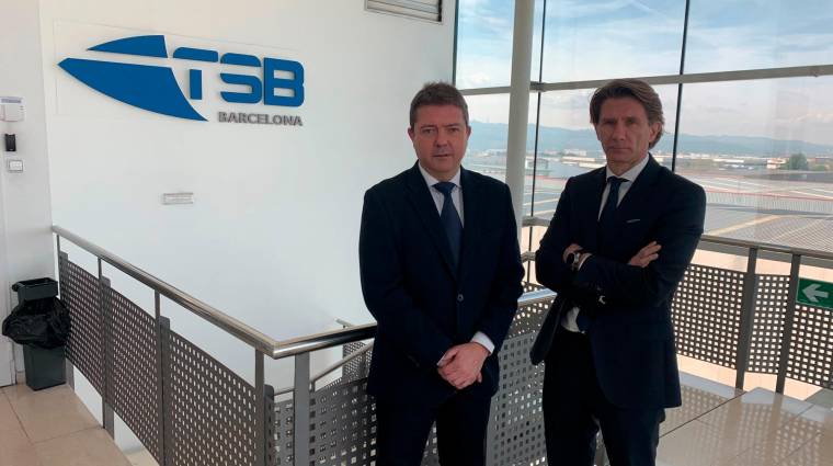 Pere Cristóbal Mercader, accionista y presidente de TSB, y Alfonso Martínez, nuevo director general de Grupo TSB.