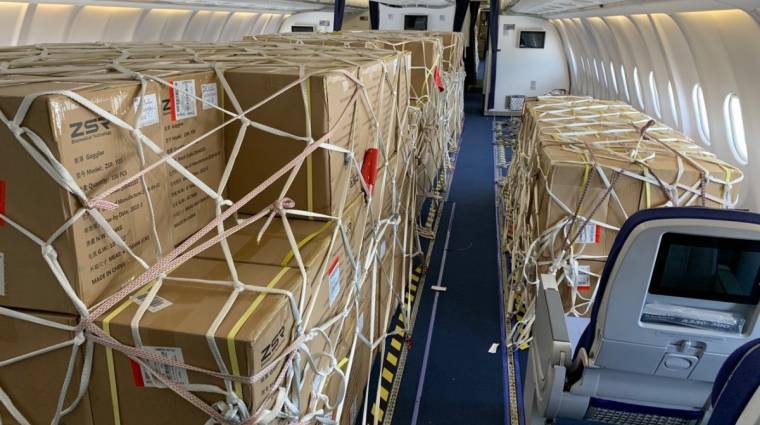 DP Schenker transporta semanalmente toneladas de equipos de protecci&oacute;n personal, como mascarillas y EPIs, entre China y Nueva York.