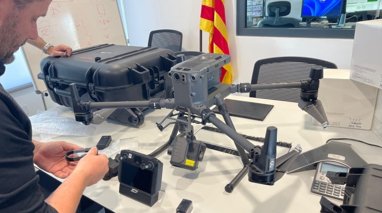 Los nuevos drones han supuesto una inversión para la APT de 38.308,60 €.