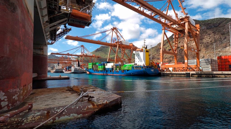 El tr&aacute;fico en el Puerto de Tenerife descendi&oacute; un 8% en mayo.