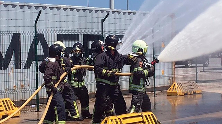 La Autoridad Portuaria de Ceuta actualiza y agiliza su capacidad de respuesta ante emergencias en el recinto portuario.