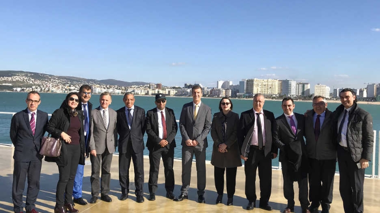 Delegaci&oacute;n del Puerto de M&aacute;laga visita el puerto de T&aacute;nger Ville.