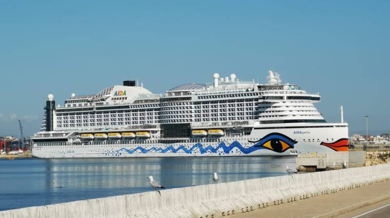 El crucero &ldquo;AIDAperla&rdquo; ha atracado esta ma&ntilde;ana en el puerto de Valencia con 1.371 pasajeros a bordo.