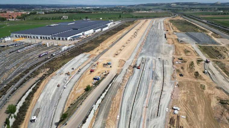 En el Complejo Ferroviario se levantará la nueva terminal de mercancías de Valladolid.