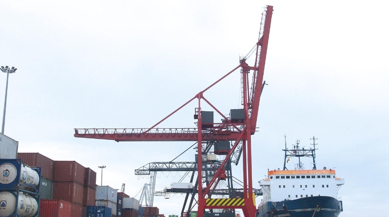 Instalaciones de Port Nou en el Puerto de Barcelona.