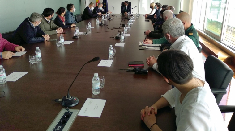 El presidente de OPPE se reunió con miembros de la comunidad portuaria.