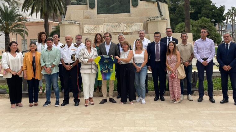 Presentación de la prueba deportiva organizada por la Autoridad Portuaria de Cartagena.