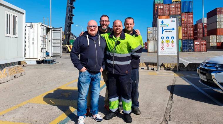OTEP se mantiene presente en Barcelona Container Depot Service con cuatro delegados