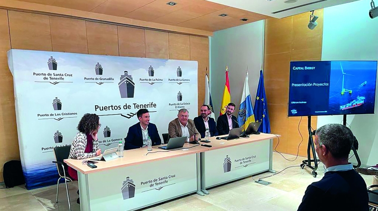 Las jornadas estuvieron centradas en la presentación de la empresa, su trayectoria en Canarias y su desarrollo offshore.