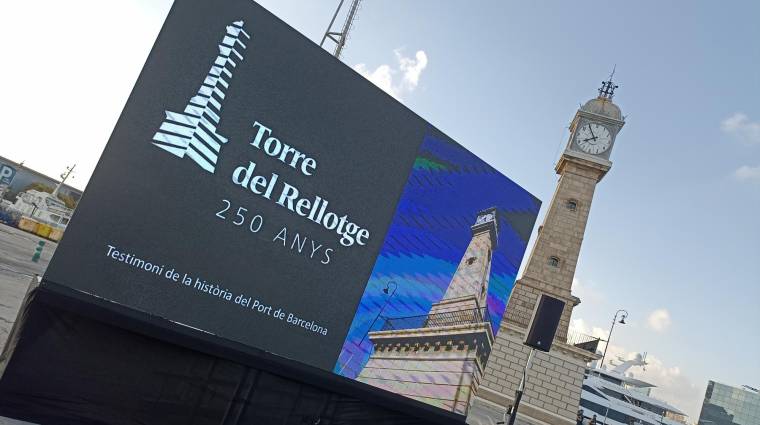 250 aniversario de la Torre del Rellotge del Port de Barcelona