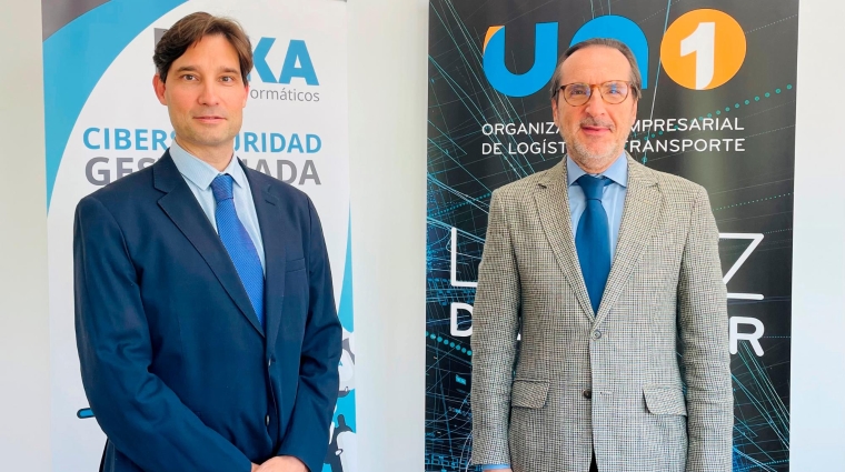 Carlos Sánchez, CEO de Grupo Linka, y Francisco Aranda, presidente de UNO.