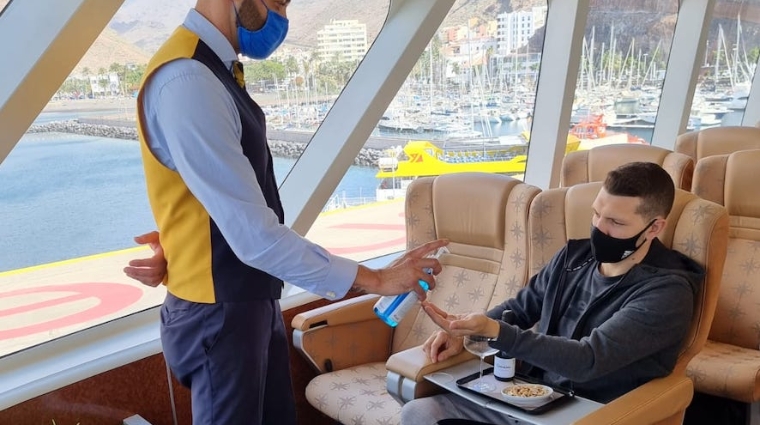 Fred. Olsen Express renueva con AENOR la certificaci&oacute;n de sus protocolos sanitarios contra la COVID-19.