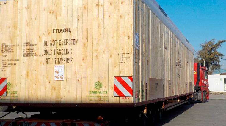 Embalex participa en la exportación de dos autoclaves de 30 toneladas con destino México