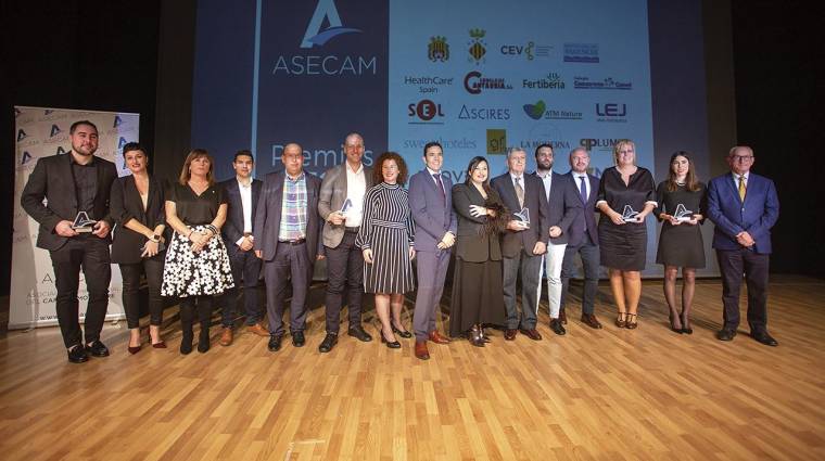 Galardonados en la edición 2022 de los Premios de ASECAM. Foto: Óscar Padi.