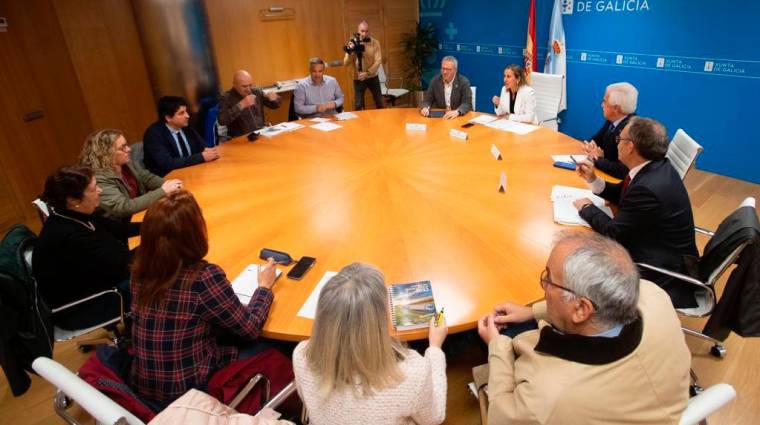 El Comité Galego de Transportes se reunió con la conselleira Ether Vázquez.