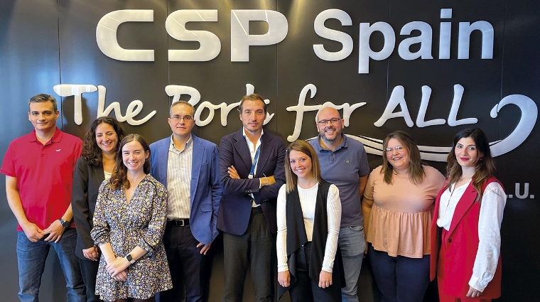 La plantilla de CSP Logitren ya se encuentra en sus nuevas instalaciones.