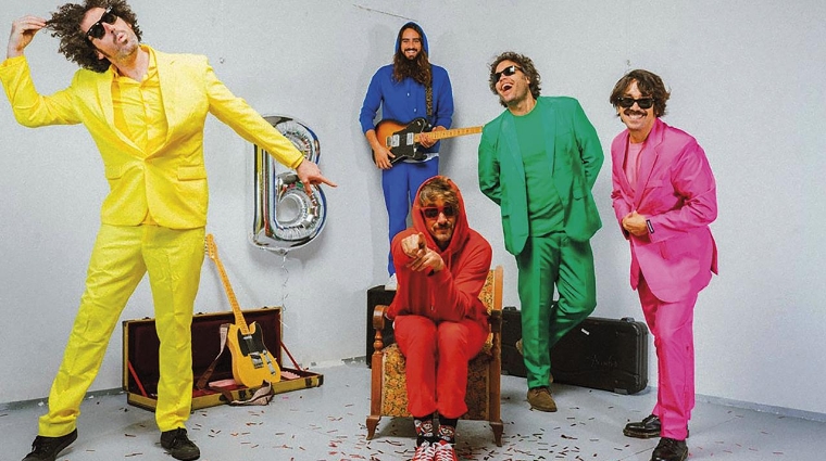Billy Boom Band, música de rock para todas las edades.