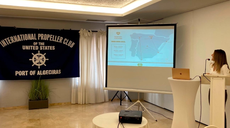 Jessica Montero, de JSV, durante el encuentro de Propeller Algeciras de enero.