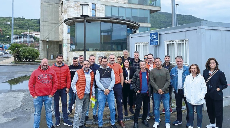 El puerto de Bilbao reunió a los coordinadores de zona de Coordinadora Estatal de Trabajadores de los Puertos debatiendo y avanzando en estrategias de futuro.