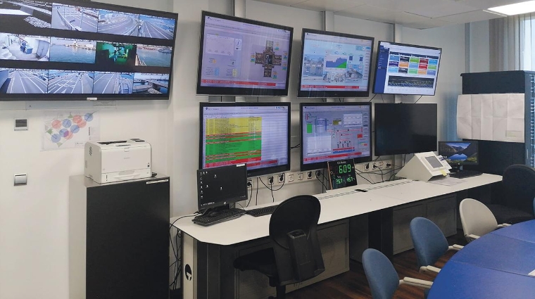 La implantación del sistema Lorawan permite un alto grado de eficiencia en el consumo de agua al recinto portuario.