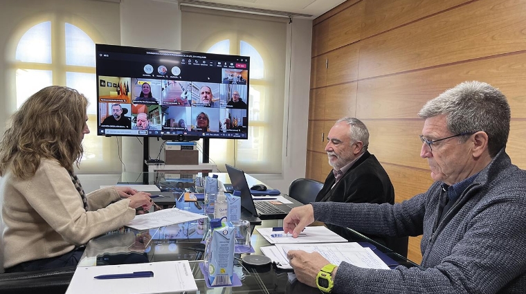 El Consejo de Administración de la Autoridad Portuaria de Valencia se ha celebrado de manera telemática esta mañana.