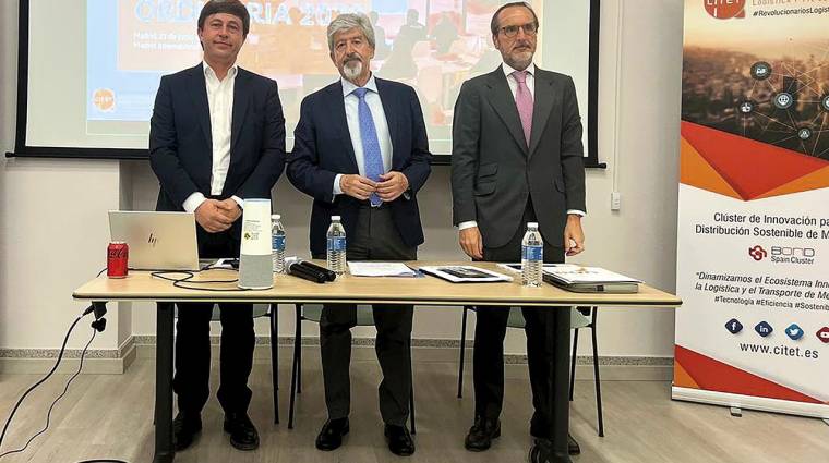 Ramón Garcia, Director General y Vicepresidente de CITET; Fernando Rodríguez Sousa, Presidente de CITET; Francisco Aranda, Vicepresidente de CITET.