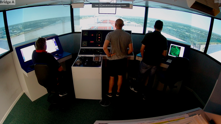 El centro de simulación de maniobra de buques de Siport21 está certificado por DNV como proveedor de entrenamiento marítimo.