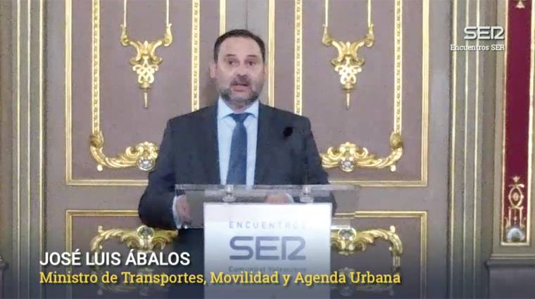 Jos&eacute; Luis &Aacute;balos, ministro de Transporte, Movilidad y Agenda Urbana.