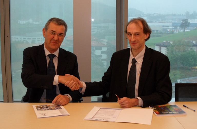 El Instituto Vasco de Log&iacute;stica y el Instituto de Transporte y Comercio sellan su colaboraci&oacute;n